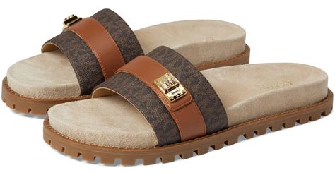 michael kors love slides|Michael Kors slides on sale.